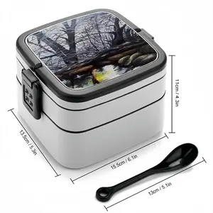 Secret Lakes Double Layer Bento Box