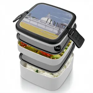 First Of Its Kind Double Layer Bento Box