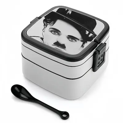 Charlie Chaplin Double Layer Bento Box