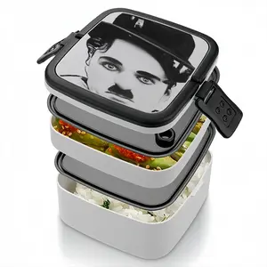 Charlie Chaplin Double Layer Bento Box