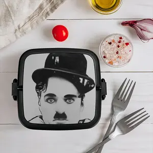 Charlie Chaplin Double Layer Bento Box