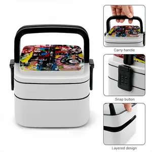 #091 Double Layer Bento Box