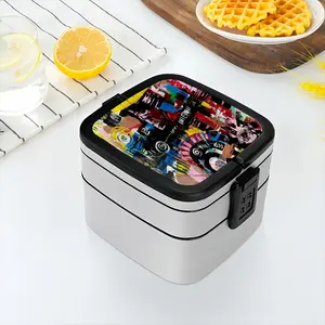 #091 Double Layer Bento Box