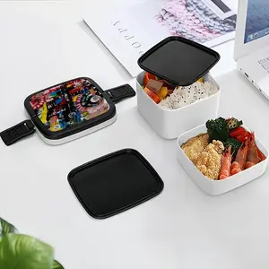 #091 Double Layer Bento Box