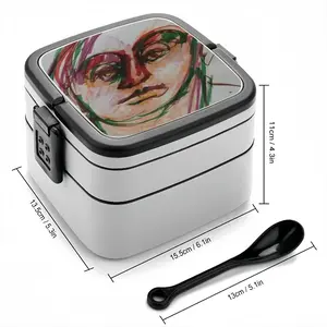 Dashing Through Double Layer Bento Box