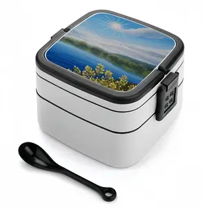 Quiet Noon Double Layer Bento Box