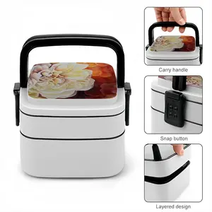 Roses Double Layer Bento Box