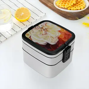 Roses Double Layer Bento Box