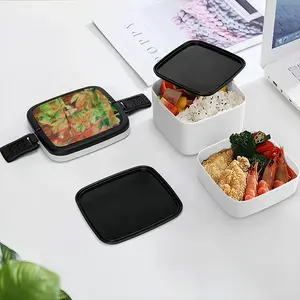 Plate 2 Double Layer Bento Box