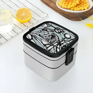 Sd Space4 Double Layer Bento Box