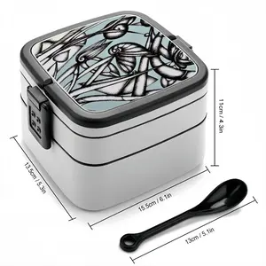 Sd Space4 Double Layer Bento Box