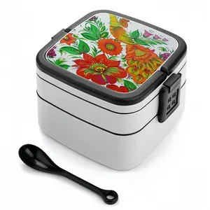 Passion Bird Double Layer Bento Box