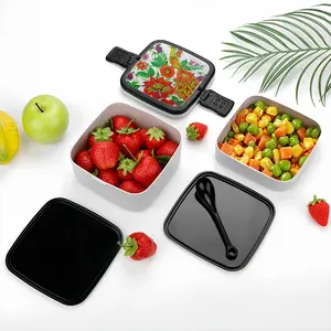 Passion Bird Double Layer Bento Box