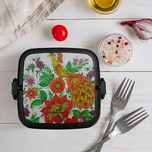 Passion Bird Double Layer Bento Box