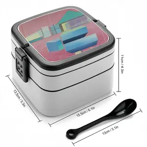 Inside And Out Ii Double Layer Bento Box