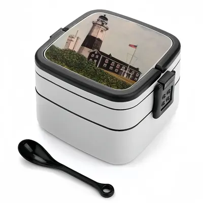 Montauk Point Lighthouse Double Layer Bento Box