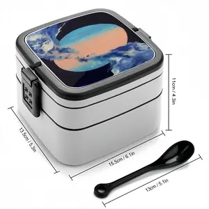 Circle Of Life Double Layer Bento Box