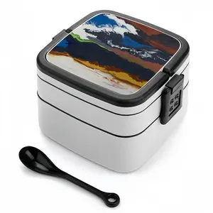 California Burning Double Layer Bento Box