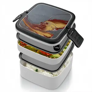 Fan Tail Double Layer Bento Box