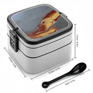 Fan Tail Double Layer Bento Box