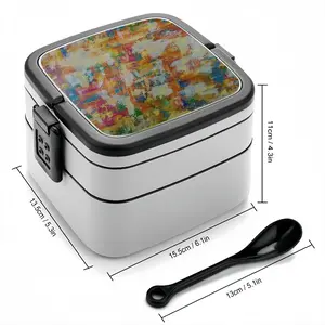 #55-2021 Double Layer Bento Box