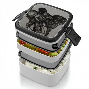 After Gericault S Double Layer Bento Box