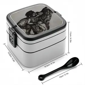 After Gericault S Double Layer Bento Box