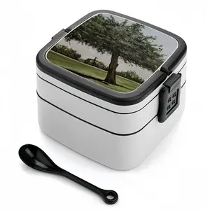 Golf Course Tree Double Layer Bento Box