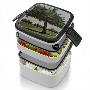 Golf Course Tree Double Layer Bento Box