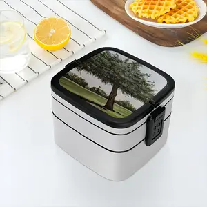 Golf Course Tree Double Layer Bento Box