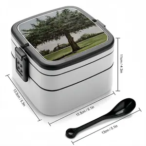 Golf Course Tree Double Layer Bento Box