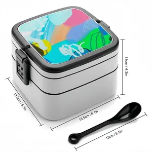 A Feeling Of Spring Large Double Layer Bento Box