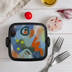 Dance In The Waves Double Layer Bento Box