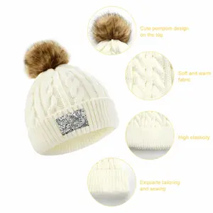 Untiled (Cells) Baby Knitted Cap