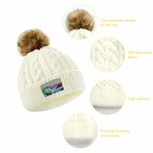 Water Falling Baby Knitted Cap