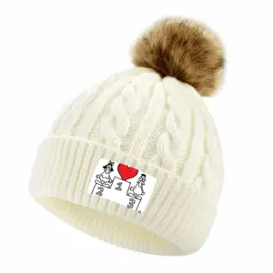 Love Is The Champion Baby Knitted Cap