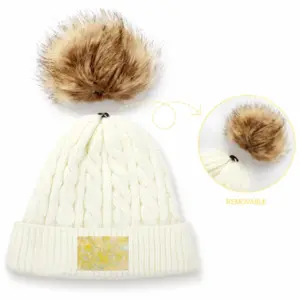 Welcome Golden Rain Baby Knitted Cap