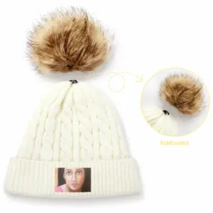 Saint Philomena Baby Knitted Cap