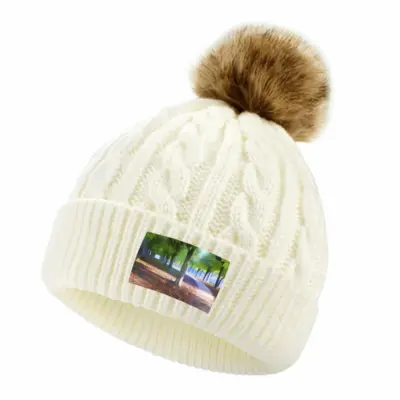 Waterfront Trees Alley Baby Knitted Cap