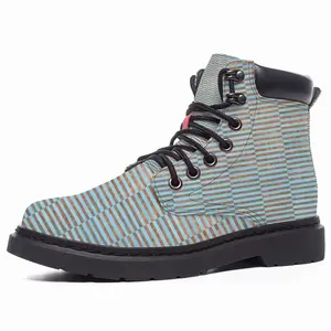 Men Light Blue Copper Ii Mid Top Boots