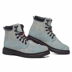 Men Light Blue Copper Ii Mid Top Boots