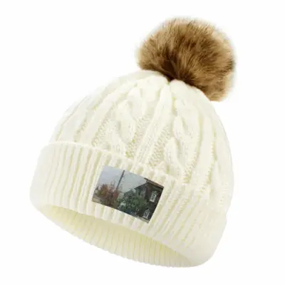 Autumn In Krasnoe On The Volga Baby Knitted Cap