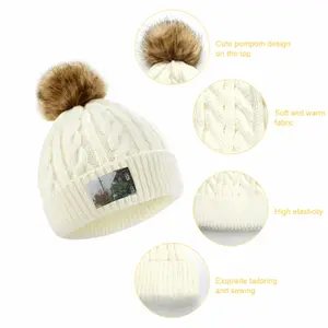 Autumn In Krasnoe On The Volga Baby Knitted Cap