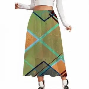 Mayami Bambi Cuban Move In Chiffon Skirt