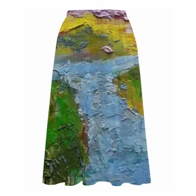 River Chiffon Skirt