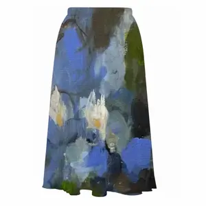 Water Lilies Chiffon Skirt