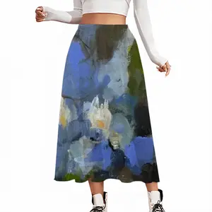 Water Lilies Chiffon Skirt