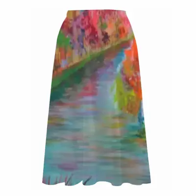 Rhythm Of Colors Chiffon Skirt