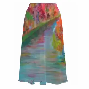 Rhythm Of Colors Chiffon Skirt