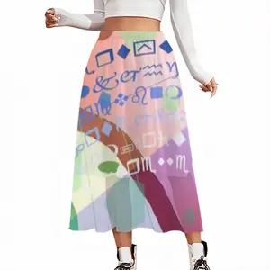 Swimming Girl Chiffon Skirt